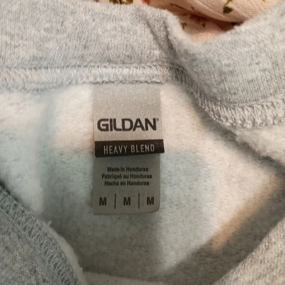 Gildan Gray Graphic Crewneck Trump Sweatshirt - Size M - Picture 4 of 4